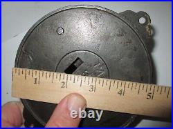 Antique Brass Victorian Strike Doorbell Ringer & Lever Pat. 1872 B2