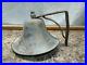 Antique Brass or Bronze Ship's Bell As Found. Great Sound! Great Look