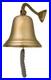 Antique Brass over Cast Aluminum metal Large Nautical Bell