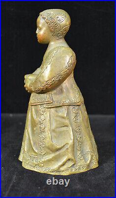 Antique Bronze Baby Stuart The Prince Bell