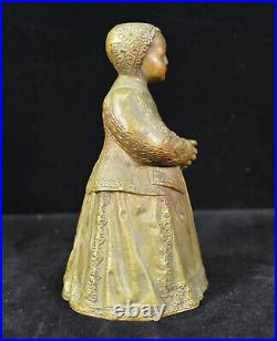 Antique Bronze Baby Stuart The Prince Bell