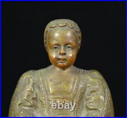 Antique Bronze Baby Stuart The Prince Bell