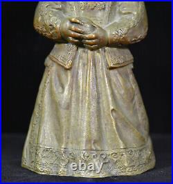 Antique Bronze Baby Stuart The Prince Bell