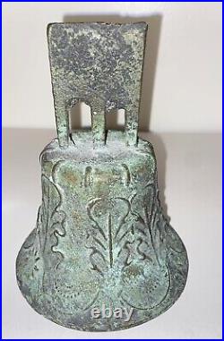 Antique Bronze Bell 1810 Approximately 6.5 Tall