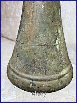 Antique Bronze Bell 7 Wide No Clapper