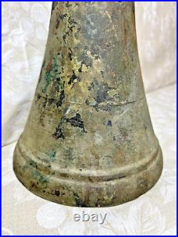 Antique Bronze Bell 7 Wide No Clapper