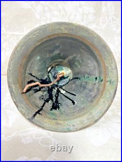 Antique Bronze Bell 7 Wide No Clapper