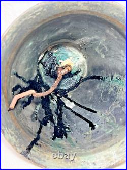 Antique Bronze Bell 7 Wide No Clapper