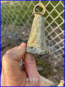 Antique Bronze Bell Collection 9-Piece Barn Find Relic Set