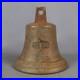 Antique Bronze Bell Dated 1834 Rare Original From The 19th Century
