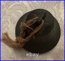 Antique Bronze Bell Late 19th To Early 20th Century Most Likely Japan