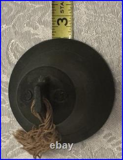 Antique Bronze Bell Late 19th To Early 20th Century Most Likely Japan