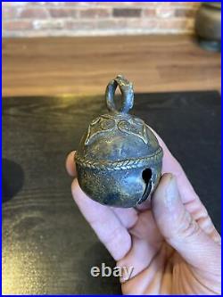 Antique Bronze Brass Cambodian Khmer Thailand Bell