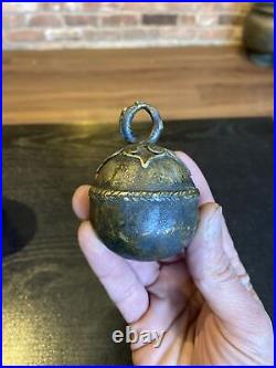 Antique Bronze Brass Cambodian Khmer Thailand Bell