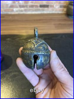 Antique Bronze Brass Cambodian Khmer Thailand Bell