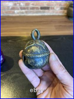 Antique Bronze Brass Cambodian Khmer Thailand Bell