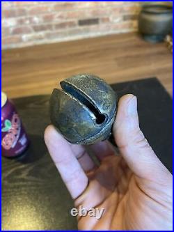 Antique Bronze Brass Cambodian Khmer Thailand Bell