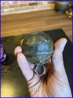 Antique Bronze Brass Cambodian Khmer Thailand Bell