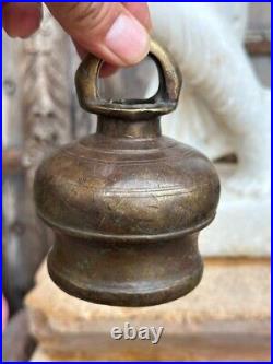 Antique Bronze Hand Forged Beautiful Shape Meditation Tibetan Healing Bell 1800s