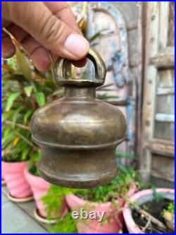 Antique Bronze Hand Forged Beautiful Shape Meditation Tibetan Healing Bell 1800s