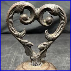 Antique Bronze Or Copper Spanish Mission Bell From 1818 8 3/8 Tall 5 5/8 D