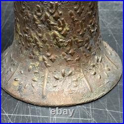Antique Bronze Or Copper Spanish Mission Bell From 1818 8 3/8 Tall 5 5/8 D