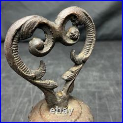 Antique Bronze Or Copper Spanish Mission Bell From 1818 8 3/8 Tall 5 5/8 D