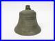 Antique Bronze Ship Bell 6.5 Diameter x 6 Tall Anchors & Edelweiss Designs