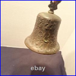Antique Bronze Spanish Colonial Mission Bell Church Bell 1818 Mexico