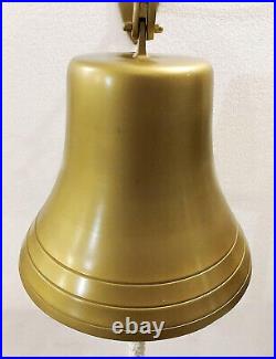 Antique Brown 14 Nautical Ship Big Bell Ring Home Kitchen Outdoor Indoor Bell