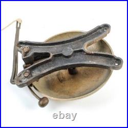 Antique C1880 Brass E. W. Vanduzen Co Cincinnati Boxing Fighting Cast Iron Bell
