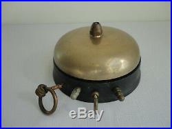 Antique Cast Iron & Brass Fire Alarm Bell in Working Condition Gamewell