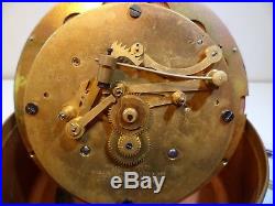Antique Chelsea Clock Early Brass Ships Bell Clock Circa 1907 Overhauled Running