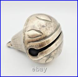 Antique Circa 19th Century Brass Crotal Sleigh Cow Bell