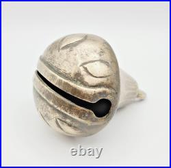 Antique Circa 19th Century Brass Crotal Sleigh Cow Bell