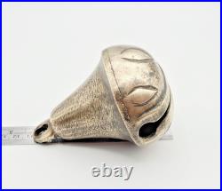 Antique Circa 19th Century Brass Crotal Sleigh Cow Bell