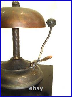 Antique Desk, Lobby, General Store Counter Service Bell