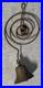 Antique Door Bell General Store Coil Spring Mercantile Farmhouse Primitive Brass