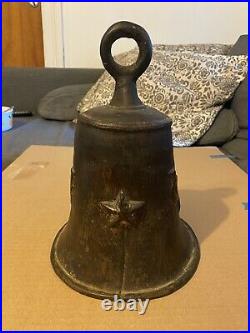 Antique Dutch East India Trading Company Brass Ships Bell. 17th 18th Century VOC