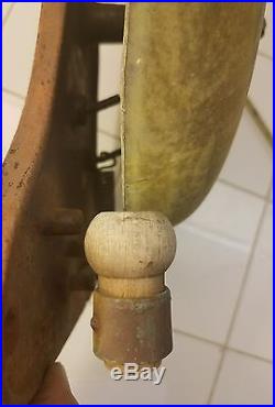Antique Early 12 Brass BEVIN Boxing Fire School Industrial Bell Jack Dempsey