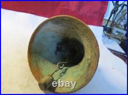 Antique Early Bronze Colonial Mission Decorated Bell #2