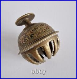 Antique Elephant Claw Bell Enamel Elephant Bell indian Meditation Hammam Yoga