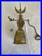 Antique English Cast Iron Brass Wall Mounted Monastery Bell