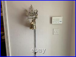 Antique English Victorian Brass Door Bell