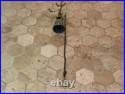 Antique English Victorian Brass Door Bell