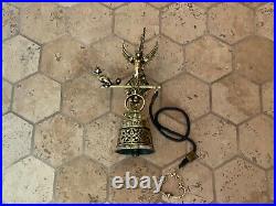 Antique English Victorian Brass Door Bell