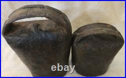 Antique European/French Style Forged Metal/Bronze Cowbells