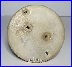 Antique FRENCH HOTEL DESK BELL GILT BRONZE MOTHER OF PEARL 19th Century