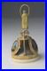 Antique French Lourdes Gilt Souvenir Table Bell Rare