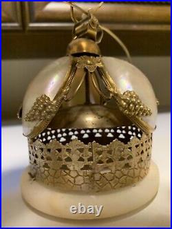 Antique French Mother Of Pearl Butlers Bell